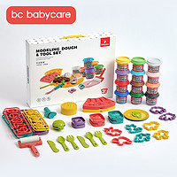 babycare 太空橡皮泥儿童手工黏土diy材料玩具盒12色彩泥+工具套装