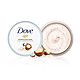 Dove 多芬 Dusch-Peeling 奶油淋浴磨砂膏，含有米浆夏威夷果，4件装
