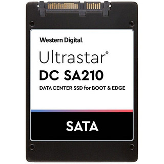 Western Digital 西部数据 960GB 企业级SSD固态硬盘 SATA3.0接口 SA210系列 五年质保