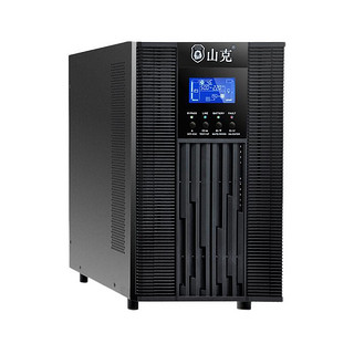 山克 SC10KS UPS电源 10KVA/8KW+12V/24AH 铅酸电池16只+C-16 电池箱 停电延时30分钟套餐