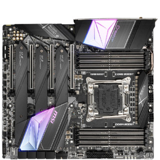 MSI 微星 CREATOR X299 EATX主板（intel LGA2066、X299）