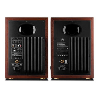 HiVi 惠威 D1500 2.0声道 家用 HiFi蓝牙音箱 棕色