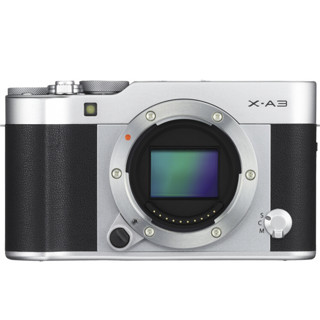 FUJIFILM 富士 X-A3 APS-C画幅 微单相机 银黑色 EBC XC 16-50mm F3.5 OIS II 变焦镜头 单头套机