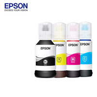 EPSON 爱普生 T06E 009墨水 L15158 L15168 彩色墨仓式喷墨打印机墨水防水 T06E1-4 009四色墨水套装