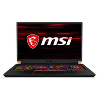 MSI 微星 绝影 GS75 17.3英寸 游戏本 黑色 (酷睿i7-9750H、RTX 2070 Max-Q 8G、16GB、512GB SSD、1080P、IPS、144Hz、9SF-486CN)