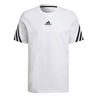 adidas 阿迪达斯 M 3S TAPE TEE 男子运动T恤 GQ6206 白色 XL