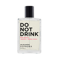 丝芙兰（SEPHORA）勿饮系列香水 茉莉粉椒香型 50ml