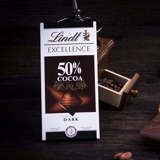 Lindt 瑞士莲 EXCELLENCE特醇 50％可可黑巧克力