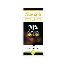 Lindt 瑞士莲 EXCELLENCE特醇 70%可可黑巧克力 100g