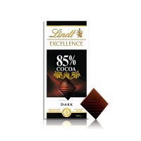Lindt 瑞士莲 可可黑巧克力 100g 排块装