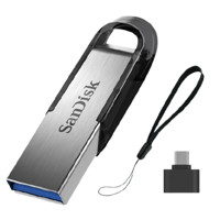 SanDisk 闪迪 至尊高速酷铄系列 CZ73-16G USB 3.0 U盘 黑色 16GB USB +挂绳+OTG转接头