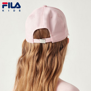 FILA KIDS斐乐童装儿童棒球帽2021秋季新款男童女童运动遮阳帽子 清新粉-LP L