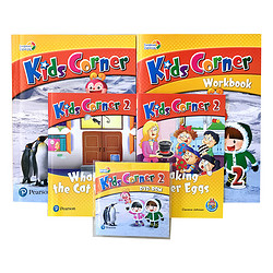 《Kids Corner Pack 2》香港培生朗文小学英语直通车套装含书本 练习册 绘本DVD手机APP