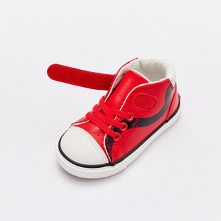 戴维贝拉童鞋2021新款儿童板鞋秋季女童洋气学步鞋男童休闲鞋子 红色 21（鞋内长14.0cm）