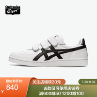 鬼塚虎 复古休闲百搭男女款运动休闲鞋GSM 1183B549-100 白色-100 43.5