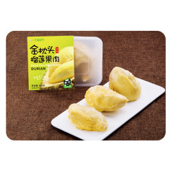 YOGOJST 金枕头 冷冻有籽榴莲果肉 300g
