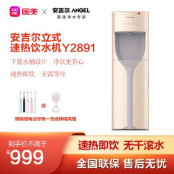 ANGEL 安吉尔 Angel 饮水机家用立式下置式温热款/冰热款速热饮水机Y2891LK/Y2891LKD 冷热款