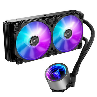 JONSBO 乔思伯 光影系列 光影 TW4-240 COLOR 240mm 一体式水冷散热器 RGB