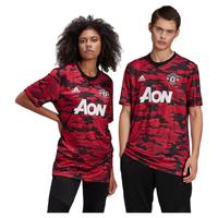 adidas 阿迪达斯 MUFC H PRESHI 男子运动T恤 FR6033