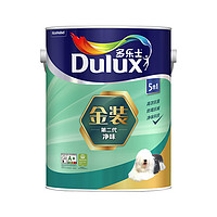 Donless 多乐士 dulux）金装第二代五合一净味乳胶漆5L面漆 A8151