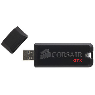 美商海盗船 航海家GTX系列 CMFVYGTX3C-128GB USB 3.1 U盘 黑色 128GB USB