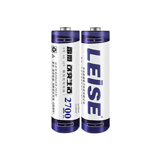 leise 雷摄 5号镍氢电池 1.2V 2700mAh 2粒装