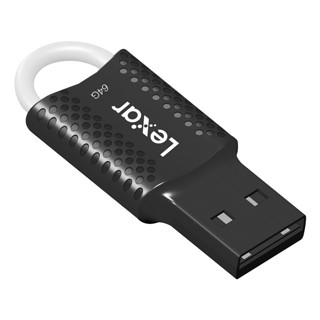 Lexar 雷克沙 LJDV40-64GAB USB 2.0 U盘 黑色 64GB USB