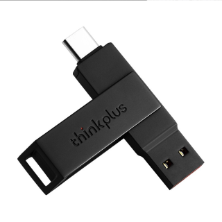 thinkplus ThinkPad 思考本 X121 USB 3.1 U盘 黑色 256GB USB/Type-C双口