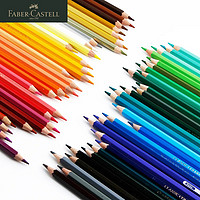 FABER-CASTELL 辉柏嘉 油性彩铅 城堡德国彩色铅笔手绘初学者专业学生用彩笔画画笔成人绘画套装