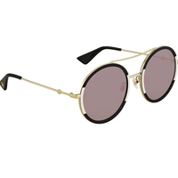 GUCCI 古驰 女士太阳镜 GG0061S 006 金框粉片 56mm
