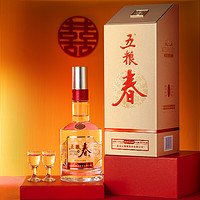 五粮春 五粮液（WULIANGYE）股份 五粮春 500ml 浓香型 白酒 年货送礼宴请白酒 52度 500mL 2瓶