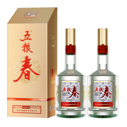 五粮春 第二代45度500ml*2瓶酒厂直供