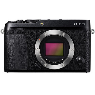 FUJIFILM 富士 X-E3 APS-C画幅 微单相机 黑色 单机身