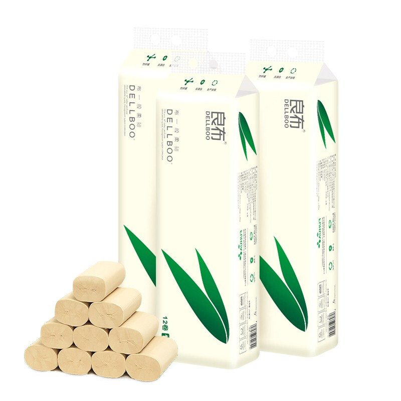 DELLBOO 良布 无芯卷纸 4层*700g*36卷