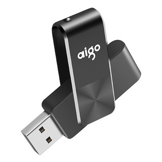 aigo 爱国者 U266 USB 2.0 闪存U盘 黑色 16GB USB