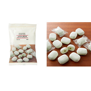 MUJI 無印良品 抹茶夹心棉花糖 80g