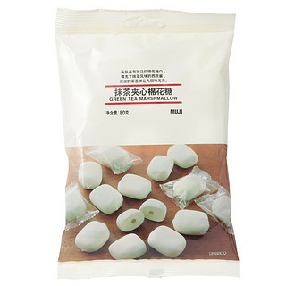 MUJI 無印良品 抹茶夹心棉花糖 80g