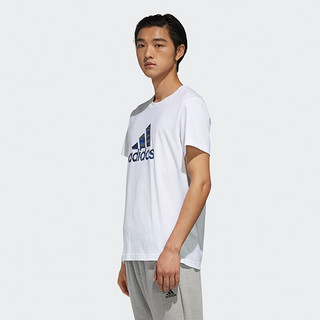 adidas 阿迪达斯 GFX BOS INFILL 男子运动T恤 EK4738 白色 M