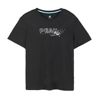 PEAK 匹克 男子运动T恤 DF612091 黑色 XL