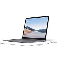 PLUS会员：Microsoft 微软 Surface Laptop 4 13.5英寸笔记本电脑（i5-1135G7、8GB、512GB）