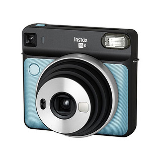 FUJIFILM 富士 Instax Square SQ6 拍立得相机（62*62mm）水晶蓝