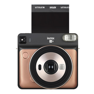 FUJIFILM 富士 Instax Square SQ6 拍立得相机（62*62mm）腮红金