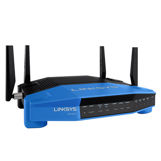 LINKSYS 领势 WRT1900ACS 双频1900M 千兆无线路由器 Wi-Fi 5（802.11ac）单个装 蓝色