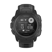 GARMIN 佳明 智能手表 45mm 暗夜黑 硅胶表带（GPS、ECG）