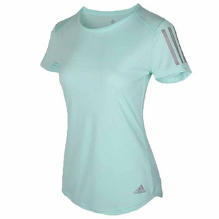 adidas 阿迪达斯 OWN THE RUN TEE 女子运动T恤 DQ2634 清澈薄荷绿 M