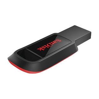 SanDisk 闪迪 CZ61 USB 2.0 U盘 黑色 32G USB +挂绳+OTG转换头