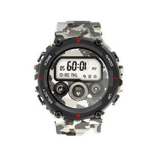 AMAZFIT 华米 A1918 智能手表 47.7mm 迷彩色 硅胶表带 迷彩色（GPS、心率、防水）