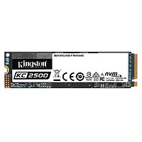 Kingston 金士顿 KC2500 NVMe M.2 固态硬盘 250GB（PCI-E3.0）