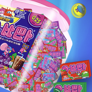 BigBabol 比巴卜 超软泡泡糖 混合口味 637g