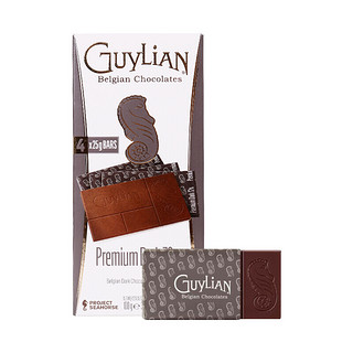 GuyLiAN 吉利莲 72%可可黑巧克力 100g